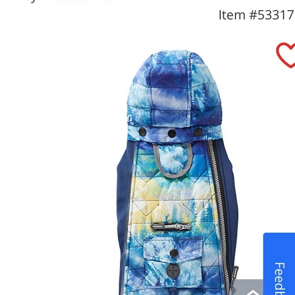 Beautiful Multi Colored Winter Light Up Dog Coat NWT - Picture 4 of 14